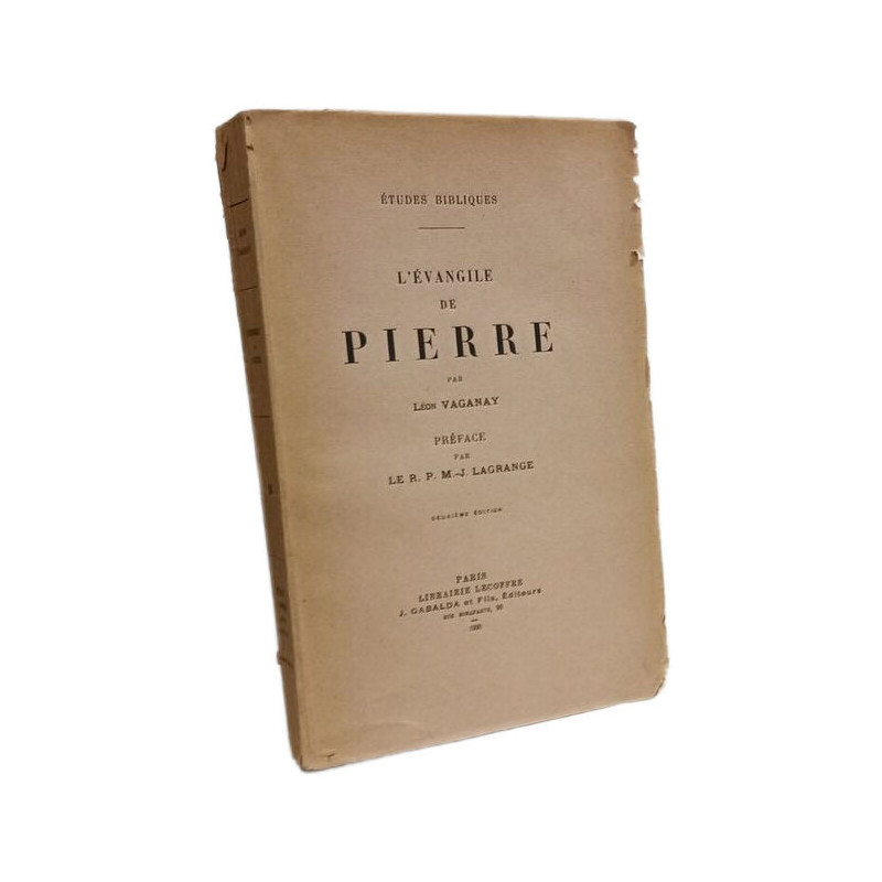 L'Évangile de Pierre / Etudes bibliques