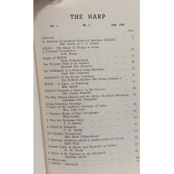 The harp - a review of Syriac and oriental studies -- VOL. I n°1...