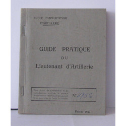 Guide pratique du lieutenant d'artillerie