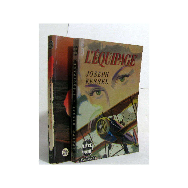 (Lot de 2 livres) l'équipage - les amants du tage