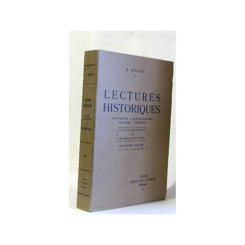 Lectures historiques documents - questionnaires - résumés -...