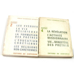 Documents conciliaires 2 et 4 :2- Les evêques - la vie...