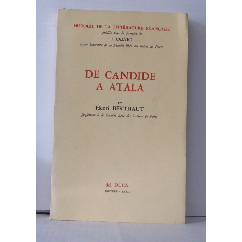 De candide a Atala