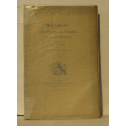 Mélanges historiques littéraires bibliographiques tome second