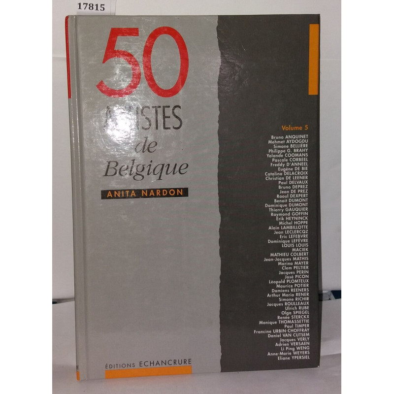 50 artistes de Belgique - volume 5