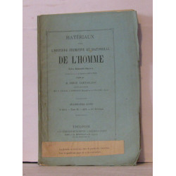 Matériaux pour l'histoire primitive et naturelle de l'homme revue...