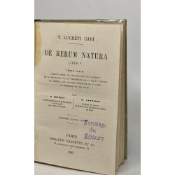 De rerum natura liber V texte latin