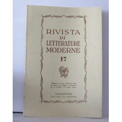 Rivista di letterature moderne N°17