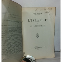 L'islande et sa littérature