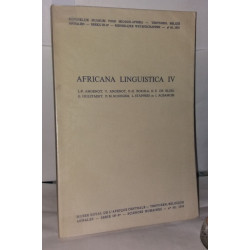 Africana linguistica IV