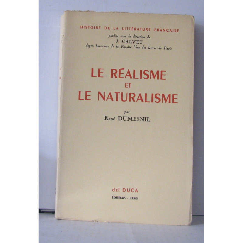 Le réalisme et le naturalisme