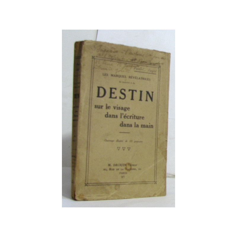 Les marques révélatrices du caractère et du destin sur le visage...
