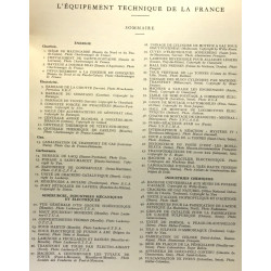 L'équipement technique de la France