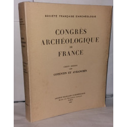 Congrès archéologique de France Cotentin et avranchien CXXIVe session