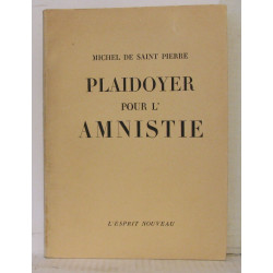 Plaidoyer pour l'amnistie