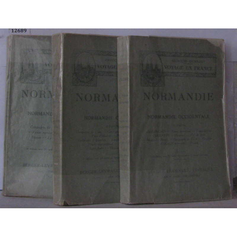 Voyage en France Normandie ( 3 tomes )