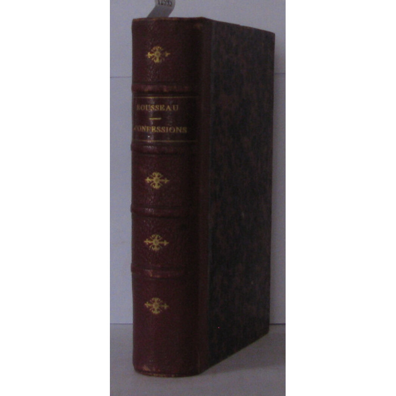 Les confessions de J.-J. Rousseau