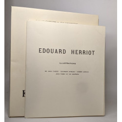 Lot de 2 ouvrages sur "Édouard herriot" - 1er maire du monde homme...