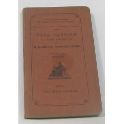 Cours technique du centre d'instruction pour élèves-officiers...