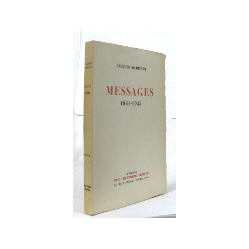 Messages 1941-1944