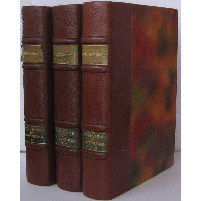 Comédies et proverbes 3 volumes