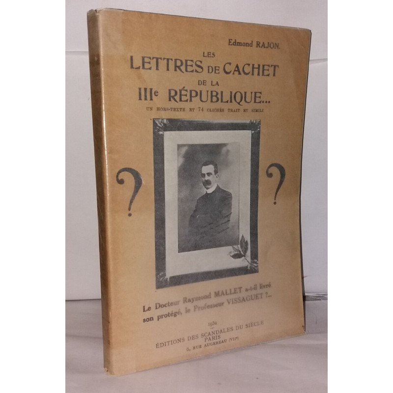 Les lettres de cachet de la IIIe république