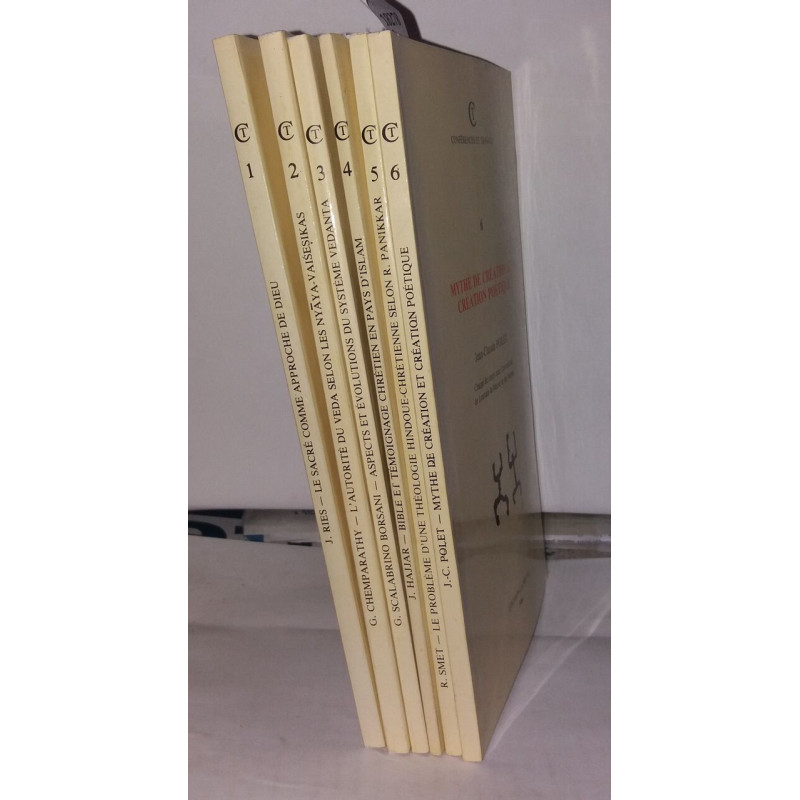 Conférence et Travaux. 6 Volumes