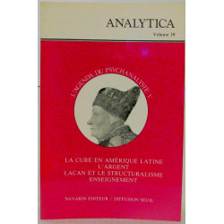 Analytica 39 L'agenda du Psychanaliste V - La cure en amérique...