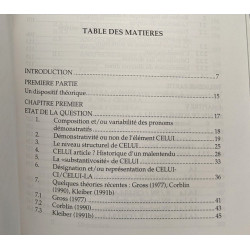 Les marqueurs référentiels celui-ci et celui-là
