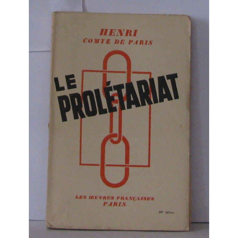 Le prolétariat