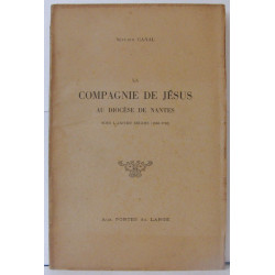 La Compagnie de Jésus au diocèse de Nantes sous l'ancien régime...