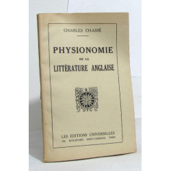 Physionomie de la littérature anglaise