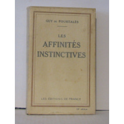 Les affinités instinctives