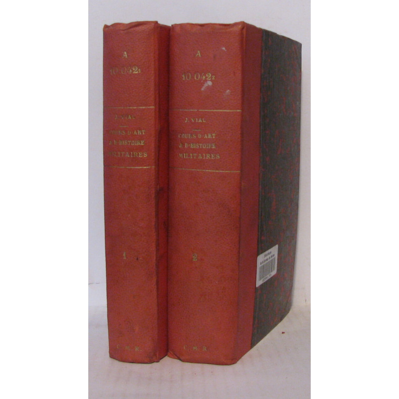 Cours d'art et d'histoire militaires Tome 1 et 2