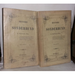 Histoire de Sonderbund ( 2 tomes)
