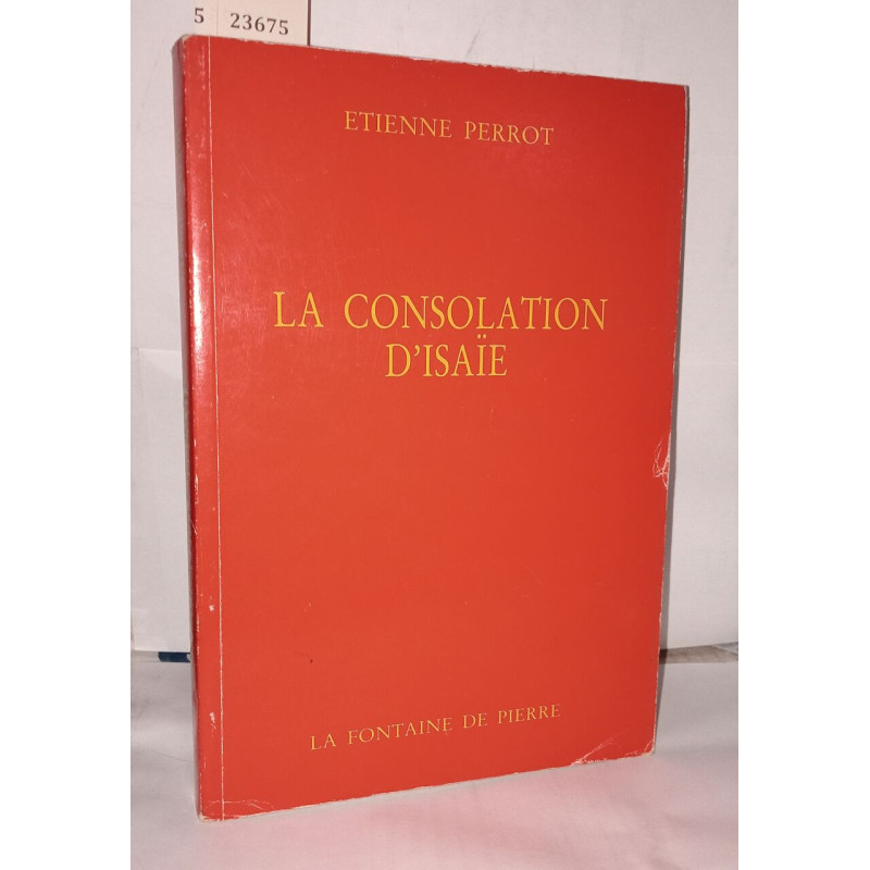La Consolation d'Isaïe