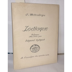 Zodiaque les jours les heures. Couverture et hors texte par Edgar...