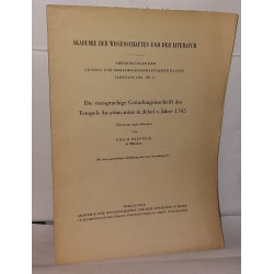 Die viersprachige Gründungsinschrift des tempels An-yüan-miao in...