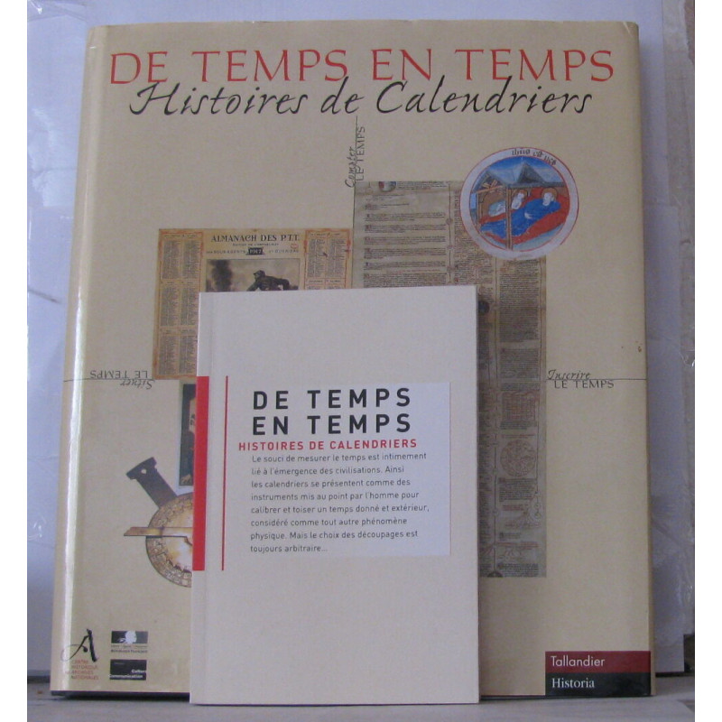 De temps en temps : Histoires de calendriers