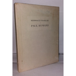 Hommage français à Paul Hymans