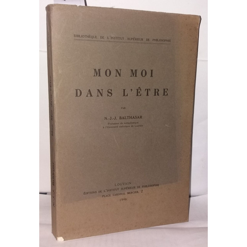 Mon moi dans l'être