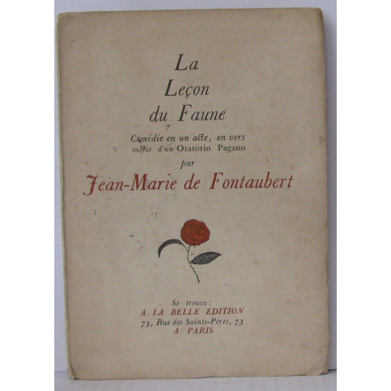 La leçon du faune