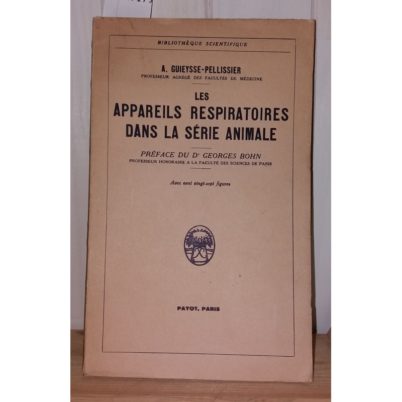 Les Appareils Respiratoires dans la série Animale