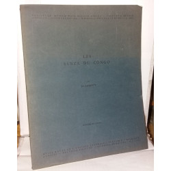 Les sanzas du Congo (volume de planches et cartes seulement)