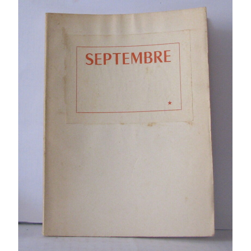 Septembre second trimestre 1950