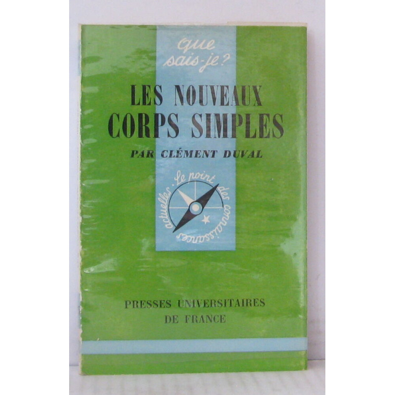 Les nouveaux corps simples