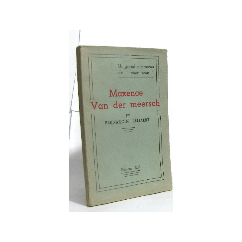 Maxence van der meersch