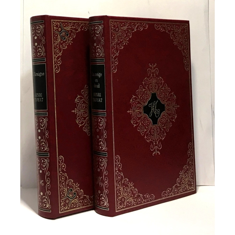 L'araigne + la neige en deuil --- 2 livres
