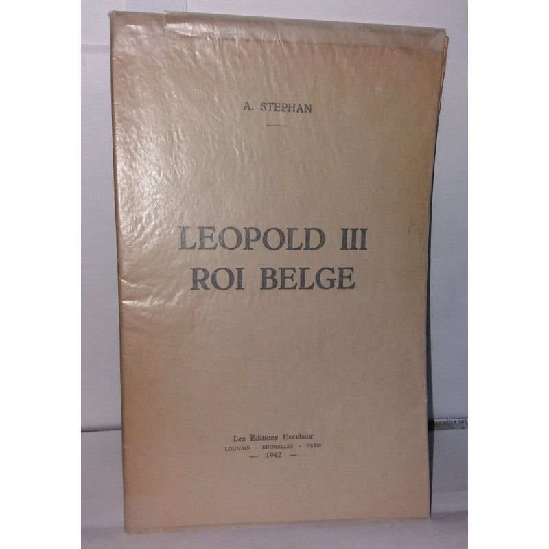 Leopold III Roi Belge