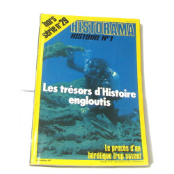 Historama hors série n°29 les trésors d'histoire engloutis